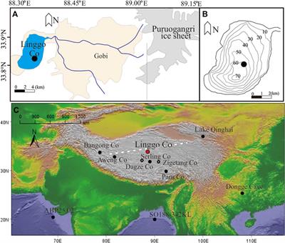 Temperature Variation on the Central Tibetan Plateau Revealed by Glycerol Dialkyl Glycerol Tetraethers From the Sediment Record of Lake Linggo Co Since the Last Deglaciation